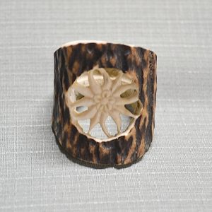 wooden tie ring