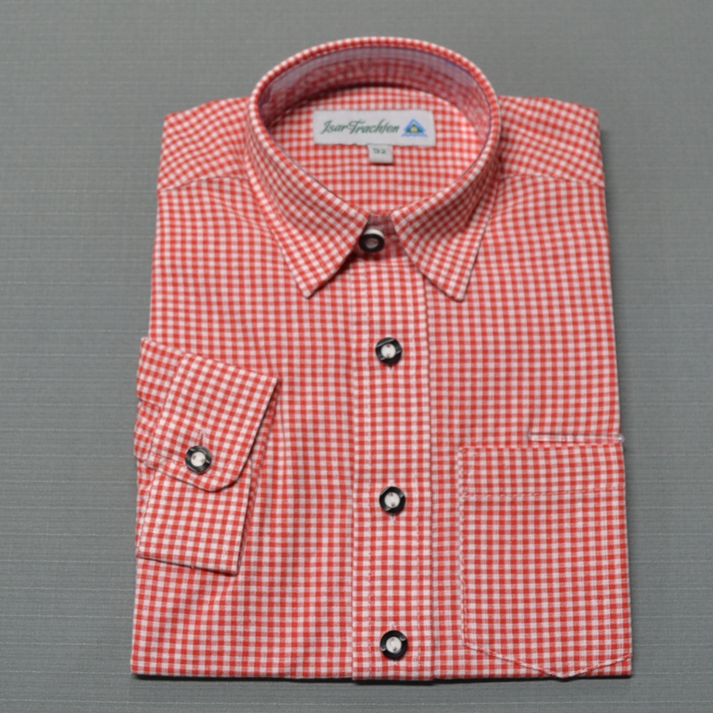 Boy's Red and White Checkered Shirt Sizes 5 through 14 - Made in ...