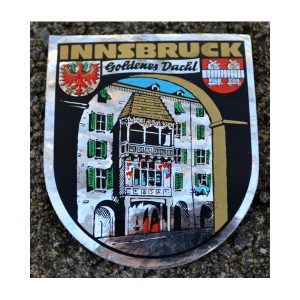 Innsbruck Shield Goldenes Dachl Decal