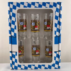 bavaria crest shot glass