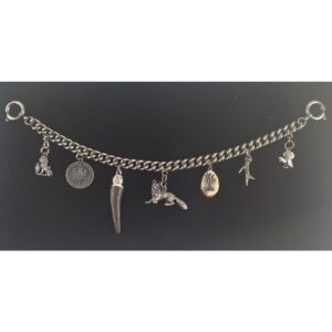 Lion fox stag horn auerhahn chain