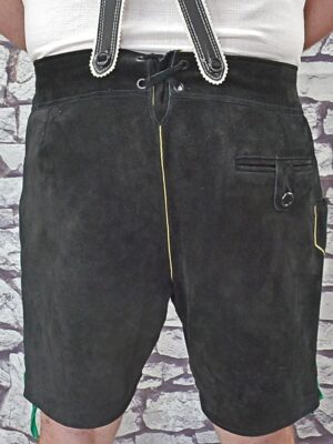 style 12 6 usa made black cow lederhosen