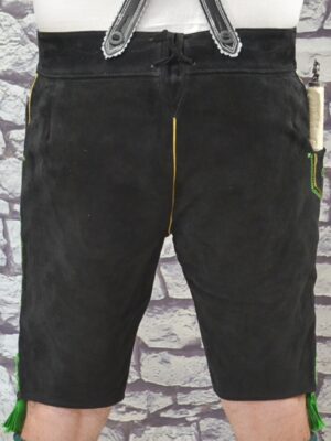 style 17 12 imported black goat plattlerhosen