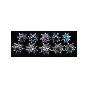 edelweiss post earrings multiple color options
