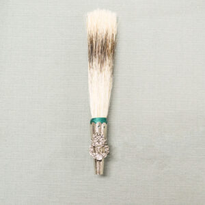 6" gamsbart and holder