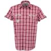 Red Plaid Short Sleeve Shirt import placeholder for shi:421000 3773 38