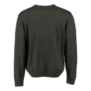 olive pullover knit sweater