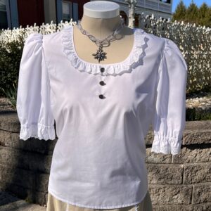 sofie blouse with buttons