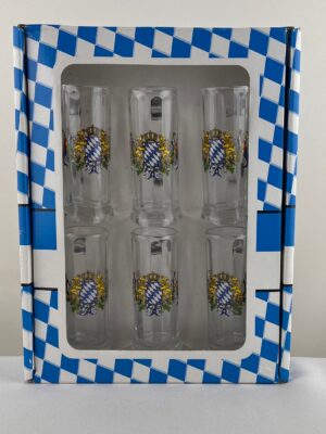 import placeholder for bavaria shot glass set