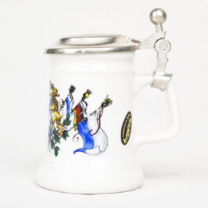 mini bavarian crest stein