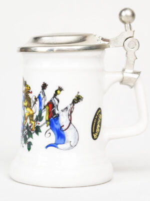 mini bavarian crest stein