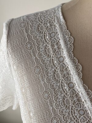 giulia sheer lace v neck blouse sizes 6, 8 & 12 only