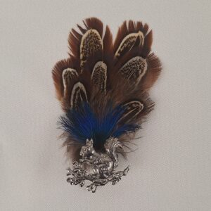h1455 squirrel feather and holder