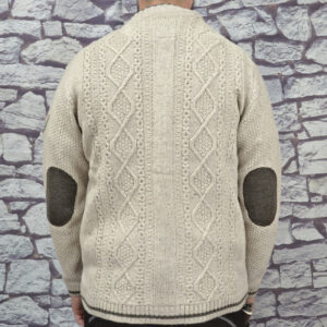 men's button up sweater