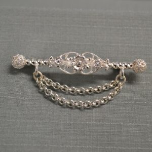 filigree shawl pin