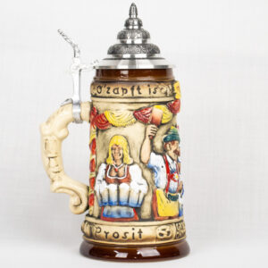 rustic oktoberfest stein