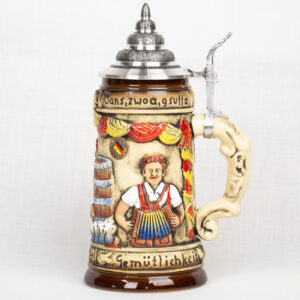 rustic oktoberfest stein