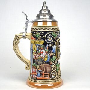 oktoberfest portal stein 3/4 liter