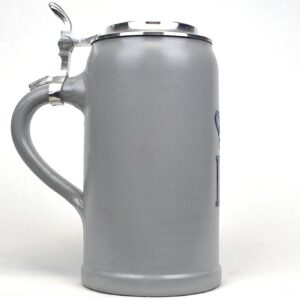hofbrauhaus ceramic mug with lid 1/2 liter