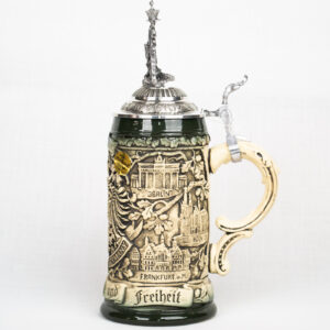 deutschland motto beer stein 1/2 liter
