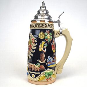 deutschland legacy eagle cobalt stein 3/4 liter