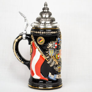 austria coat of arms stein 4/10 liter