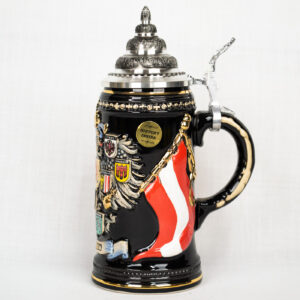 austria coat of arms stein 4/10 liter