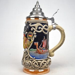 viking relief stein cobalt