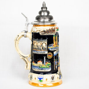 munchen panoramic stein 3/4 liter