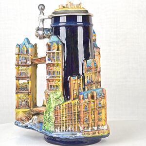 3d london city scene stein 1/2 liter