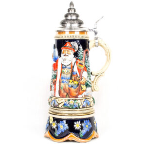 musical christmas stein 3/4 liter