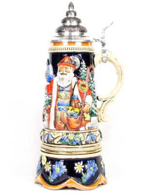 musical christmas stein 3/4 liter