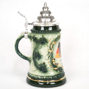 deutschland crest and flag stein