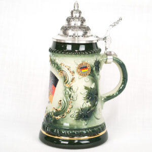 deutschland crest and flag stein