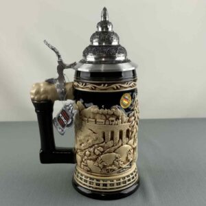 steam train stein 1/2 liter