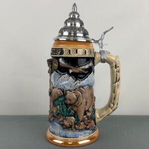glorious grizzly stein 3/4 liter