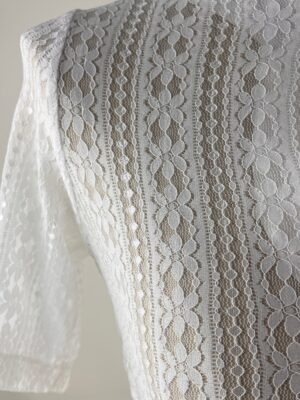 sabine lace keyhole blouse