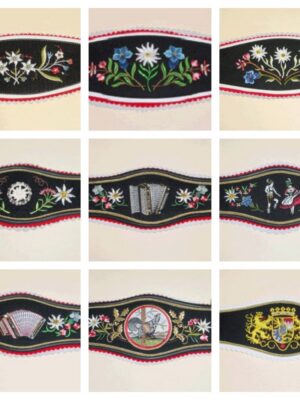 11 2 imported black cow lederhosen and staff choice suspenders size 30