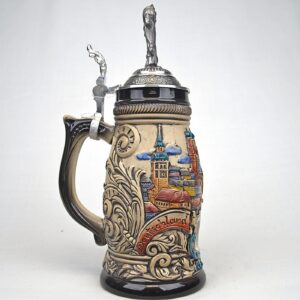 rustic munchen stein 1/2 liter