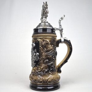 st. george dragon slayer stein 1/2 liter
