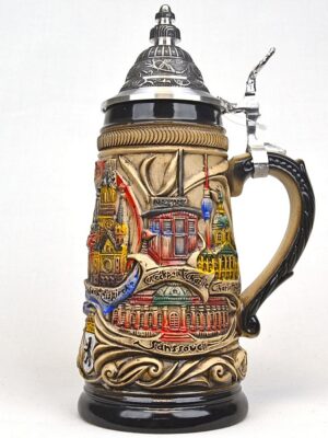 berlin beer stein 1/2 liter