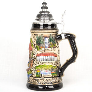 schwarzwald couple stein 1/2 liter