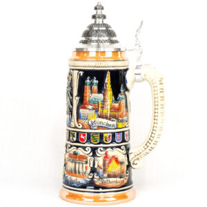 panorama country crests stein 3/4 liter