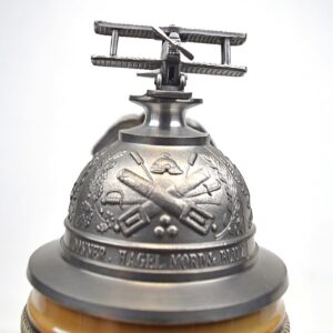 red baron beer stein 1/2 liter