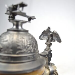 red baron beer stein 1/2 liter