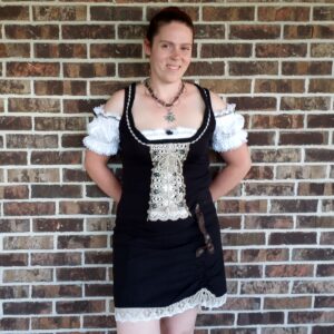 short black skirt