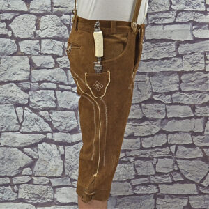brown bundhosen with suspenders sizes 30 & 46 only