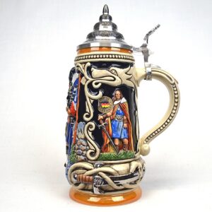 cobalt scotland stein 1/2 liter