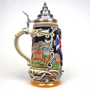 cobalt scotland stein 1/2 liter