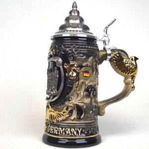 black and gold munchen stein